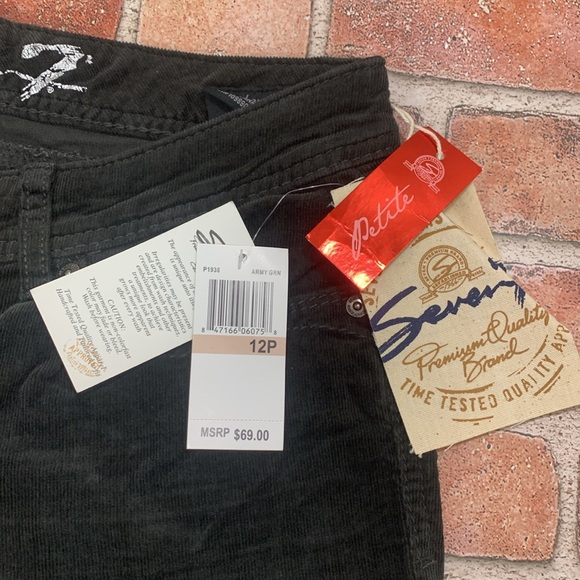 Seven7 Rocker Slim pants size 12P - Picture 7 of 8